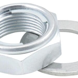 Motorcycle Bolt Hardware M20 Locking Axle Nut & Washer