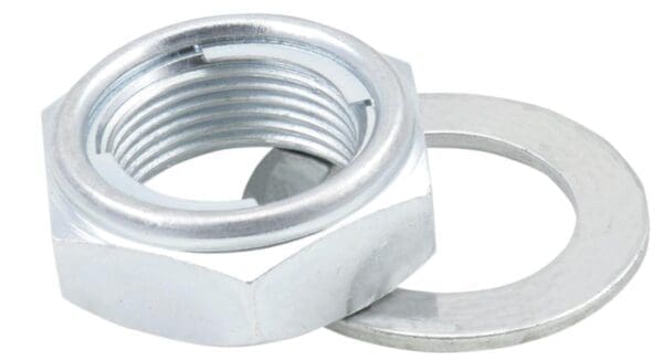 Motorcycle Bolt Hardware M20 Locking Axle Nut & Washer